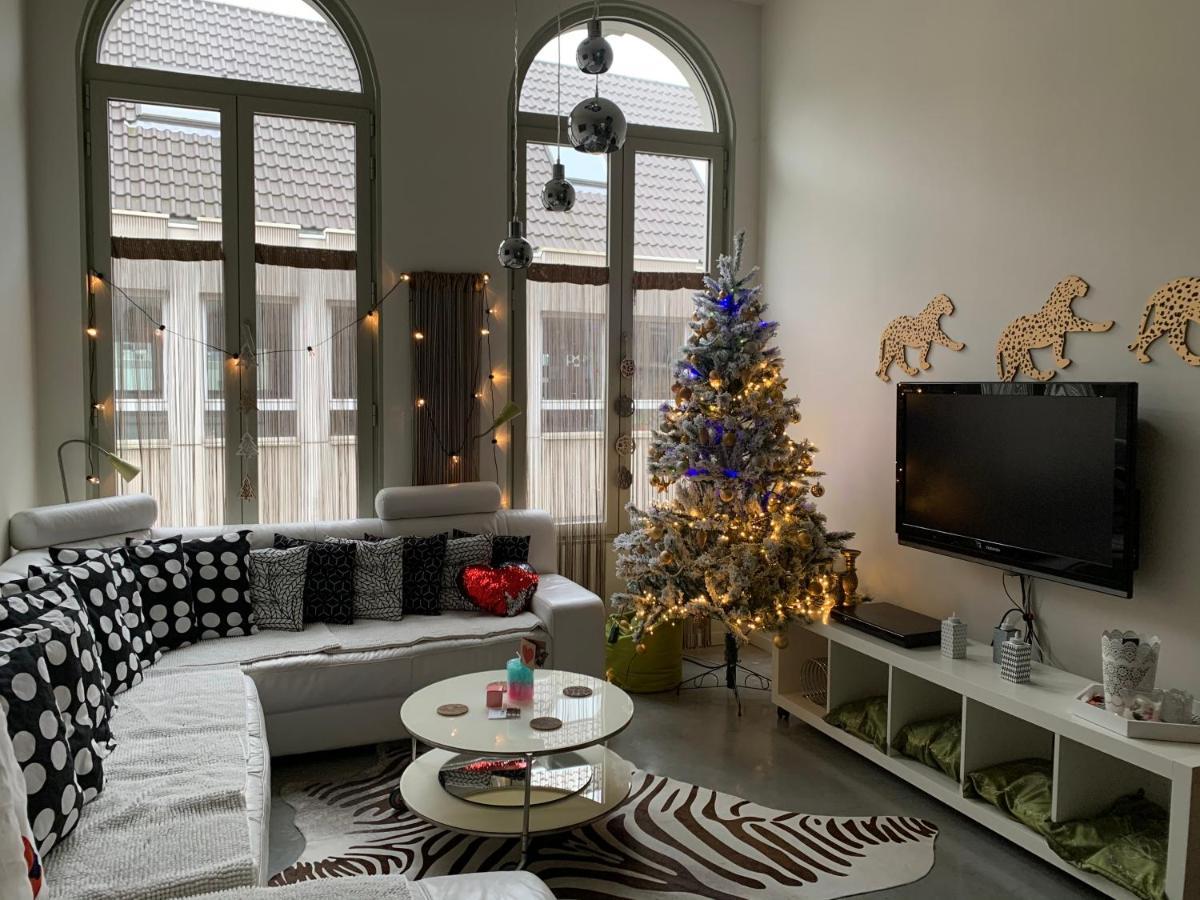 Wellness Loft With Sauna, Jacuzzi, Roof Terrace & Amazing View Antuérpia Exterior foto