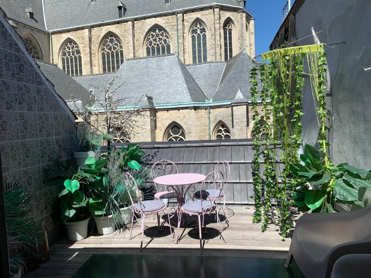 Wellness Loft With Sauna, Jacuzzi, Roof Terrace & Amazing View Antuérpia Exterior foto