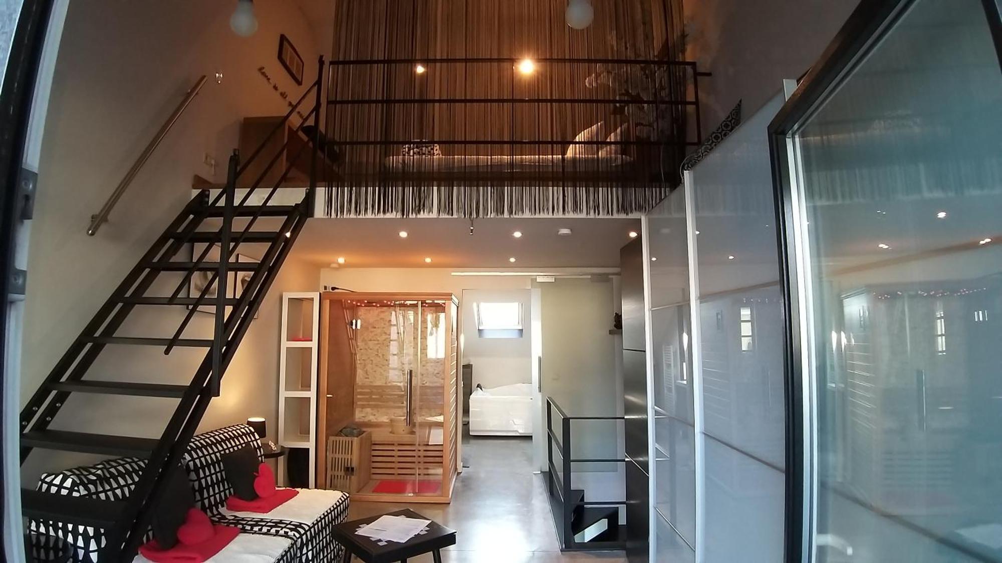 Wellness Loft With Sauna, Jacuzzi, Roof Terrace & Amazing View Antuérpia Exterior foto