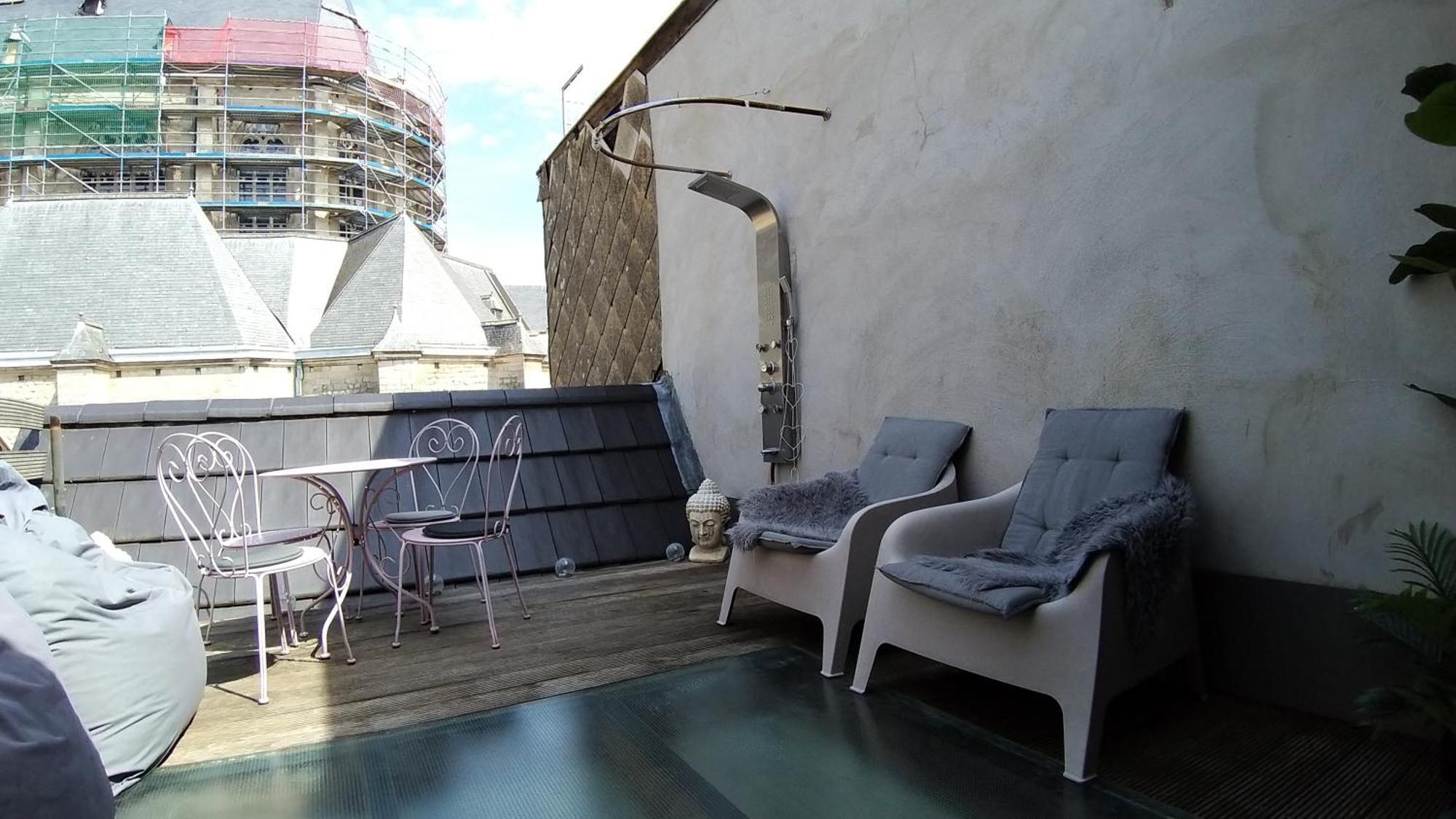 Wellness Loft With Sauna, Jacuzzi, Roof Terrace & Amazing View Antuérpia Exterior foto