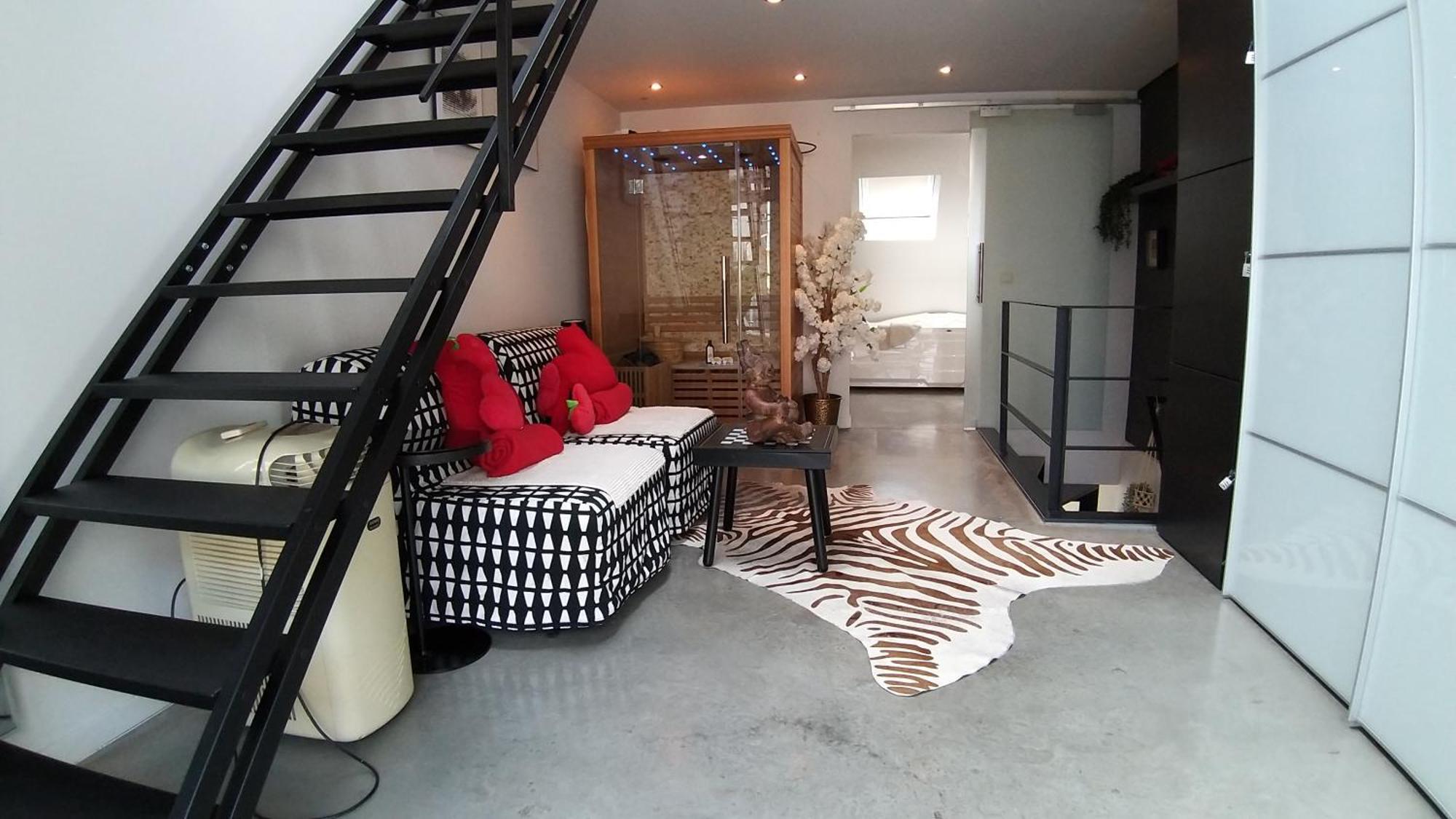 Wellness Loft With Sauna, Jacuzzi, Roof Terrace & Amazing View Antuérpia Exterior foto