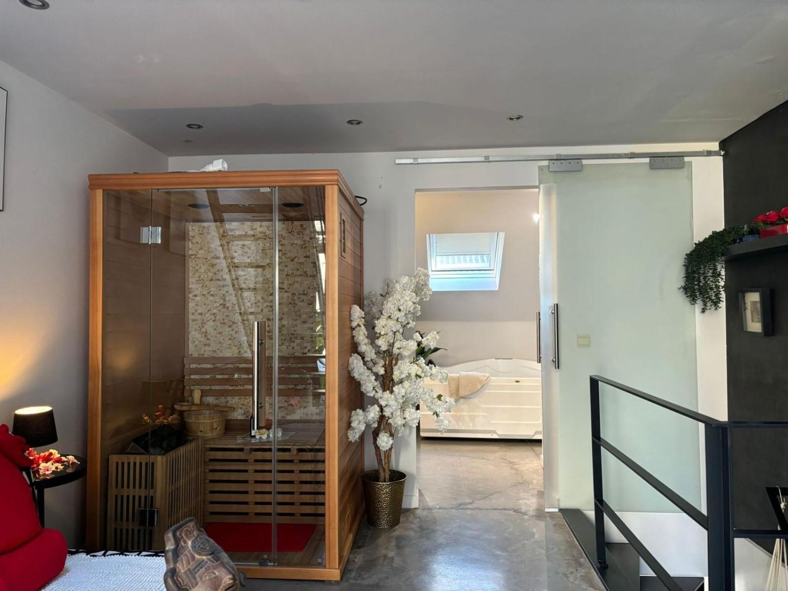Wellness Loft With Sauna, Jacuzzi, Roof Terrace & Amazing View Antuérpia Exterior foto