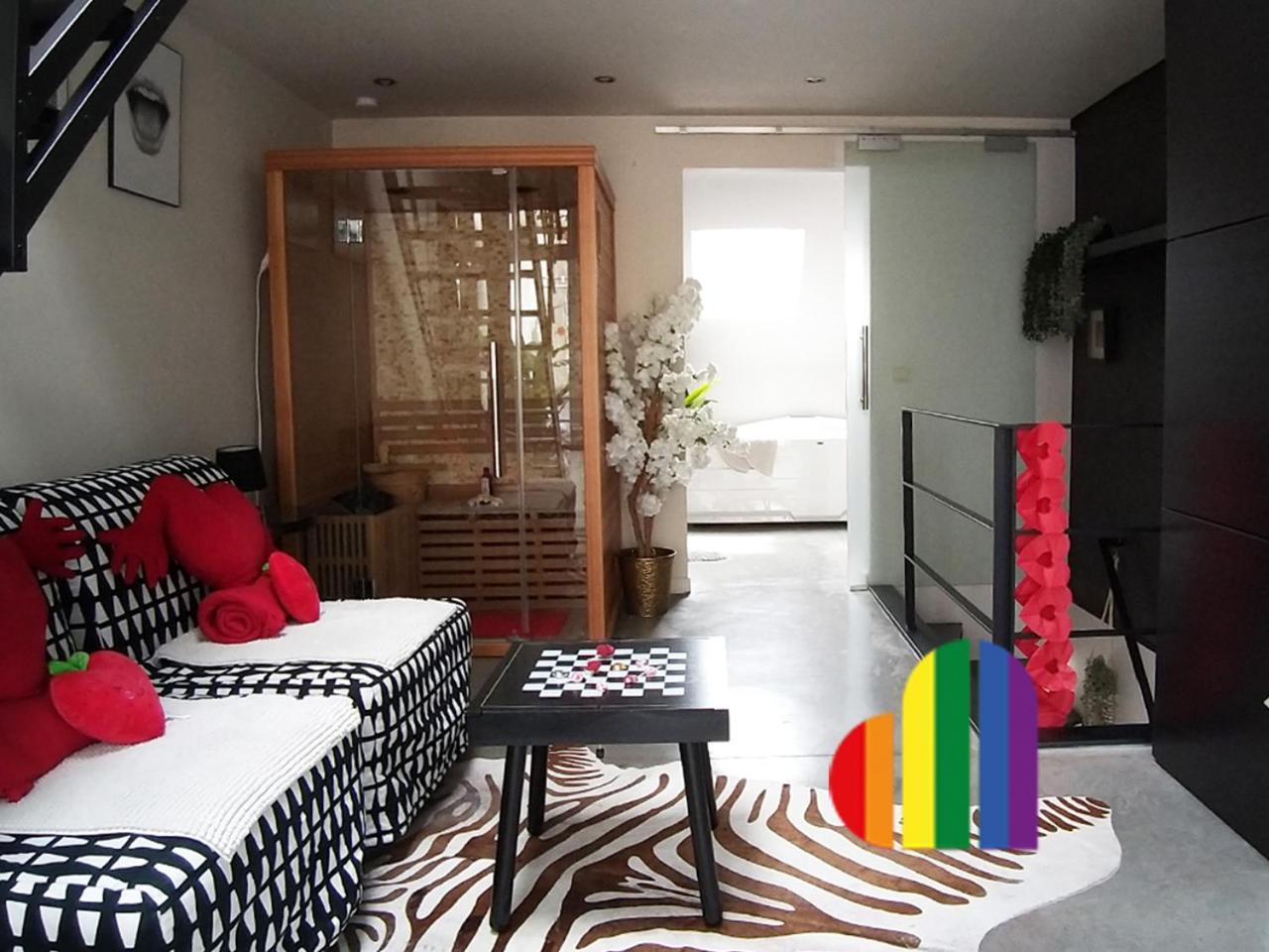 Wellness Loft With Sauna, Jacuzzi, Roof Terrace & Amazing View Antuérpia Exterior foto