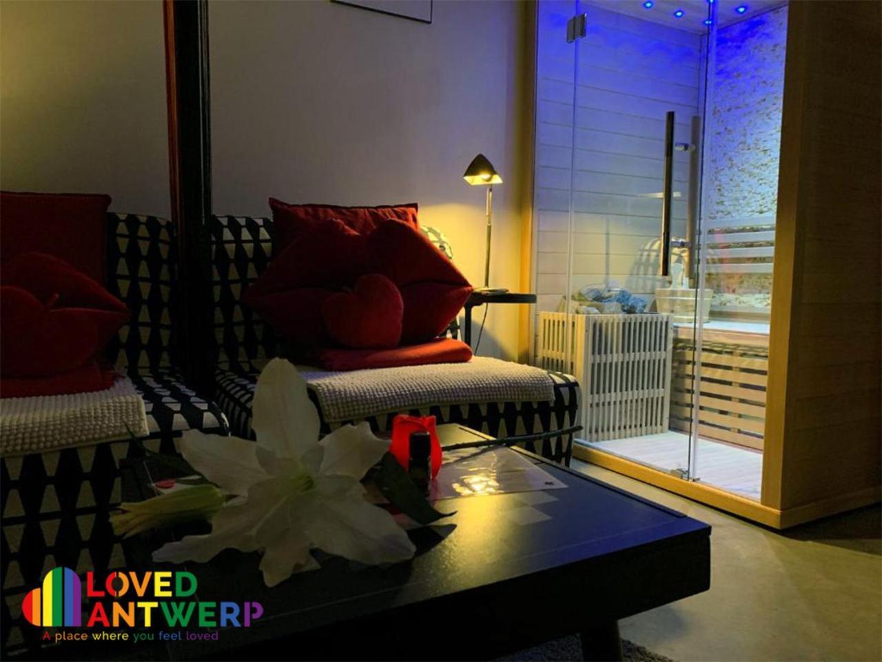 Wellness Loft With Sauna, Jacuzzi, Roof Terrace & Amazing View Antuérpia Exterior foto