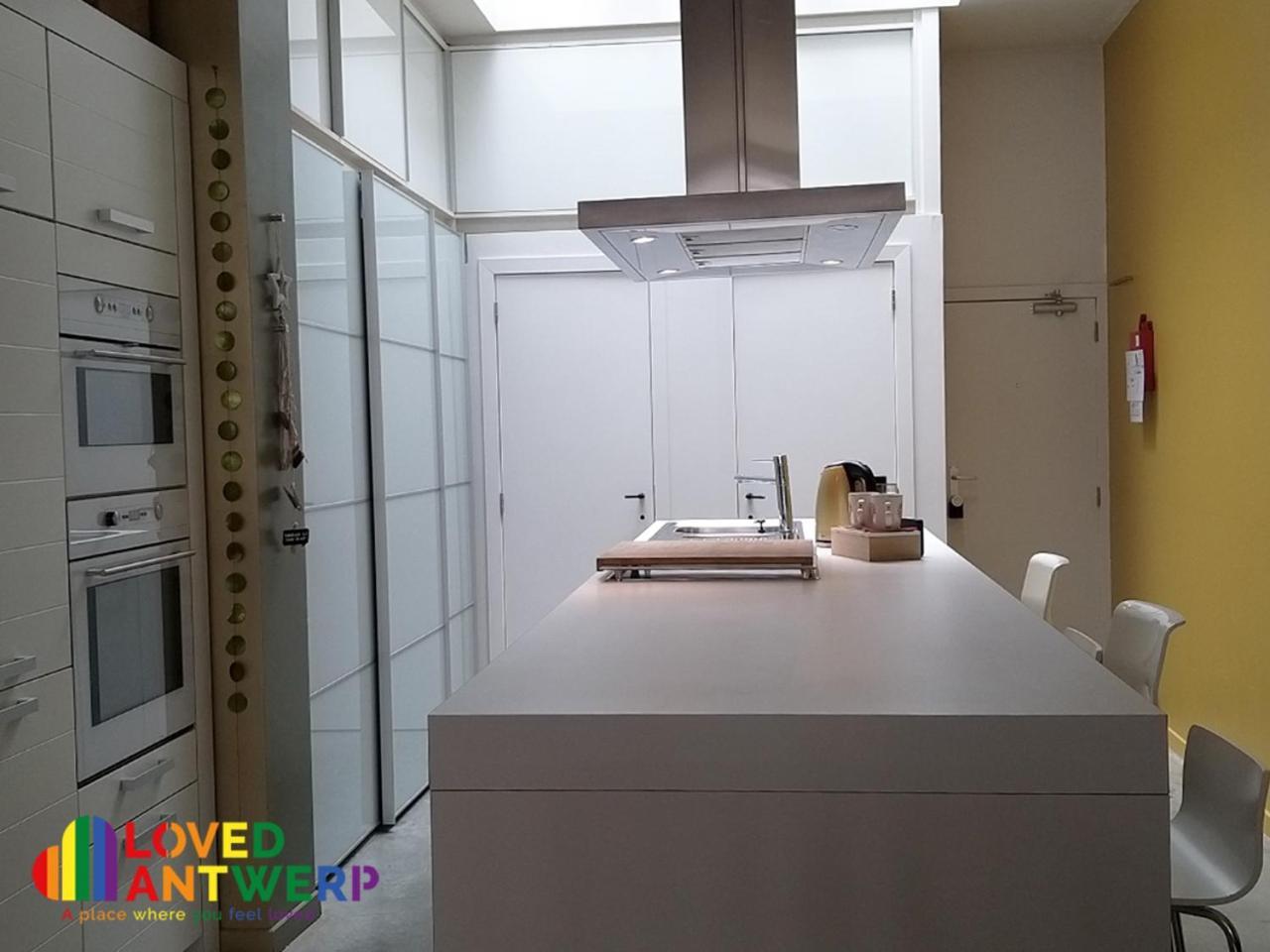 Wellness Loft With Sauna, Jacuzzi, Roof Terrace & Amazing View Antuérpia Exterior foto