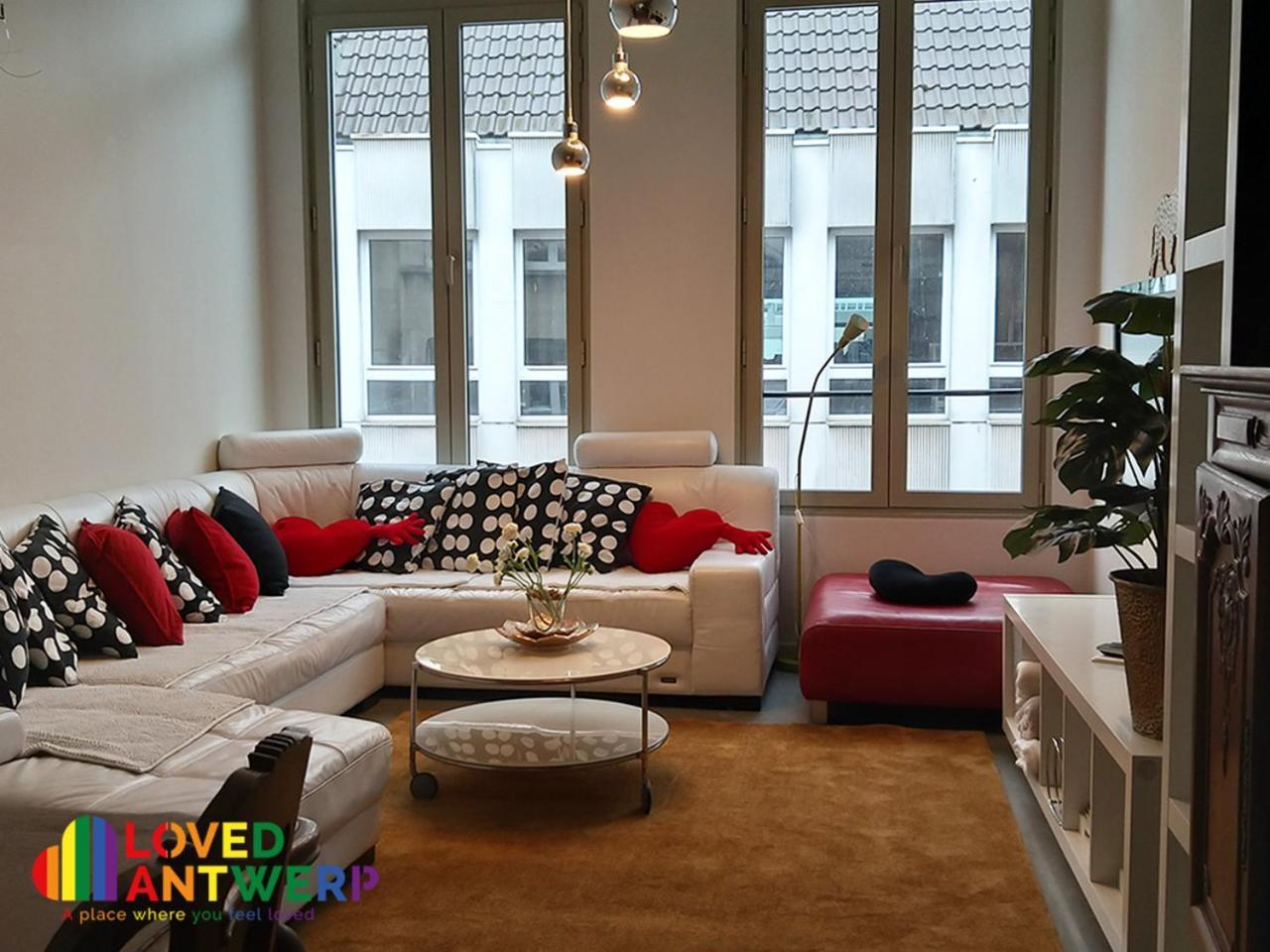 Wellness Loft With Sauna, Jacuzzi, Roof Terrace & Amazing View Antuérpia Exterior foto