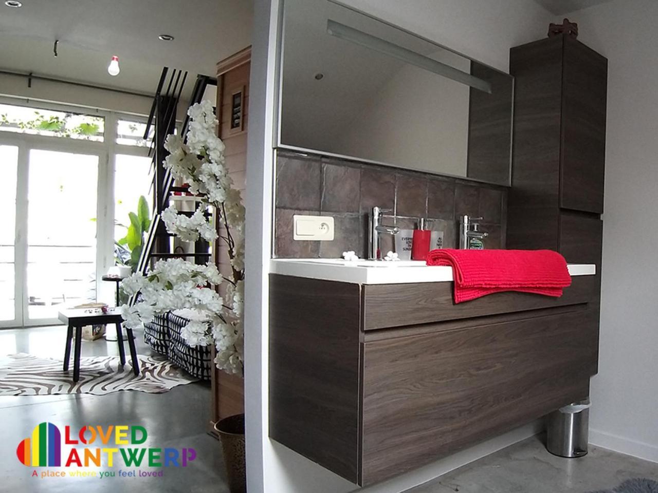 Wellness Loft With Sauna, Jacuzzi, Roof Terrace & Amazing View Antuérpia Exterior foto